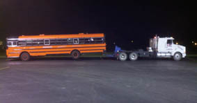 Heavy duty tow truck for campers, tractor-trailers and large vehicles in Sandusky MI