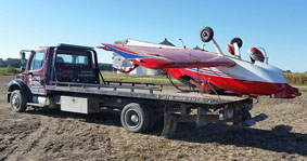 Specialty towing for boats, motor homes, and unique hauls in Sanilac County